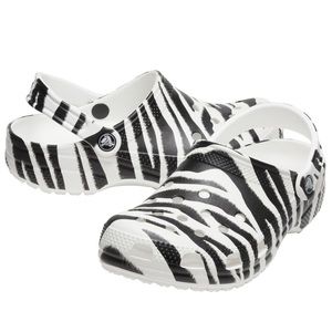 Crocs Zebra Classic Animal Print Clogs